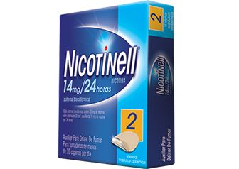 Nicotinell 14mg/24h x 14 Sistemas Transdérmicos