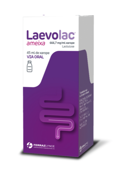 Laevolac Ameixa 666.7 mg/ml x 45 ml Xarope