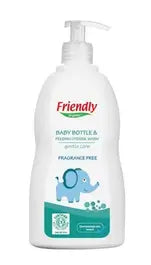 Friendly Organic Detergente de Biberões e Acessórios Sem Perfume 500ml