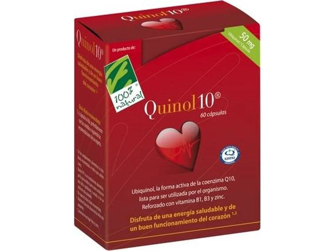 Quinol 10 (50mg) 100% Natural x 60 cápsulas