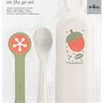 Suavinex On the Go Conjunto - Colher, Porta-Chupetas e Clip para Babete + 4M