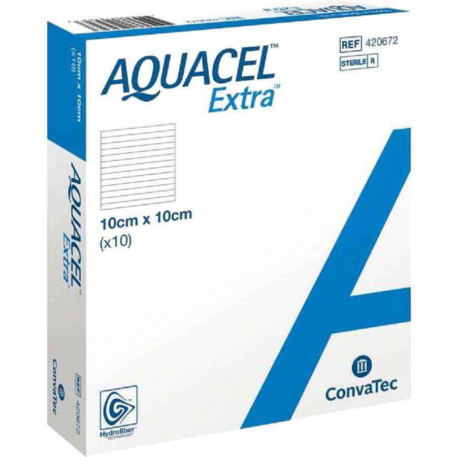 Aquacel Extra 10x10cm x10 Pensos