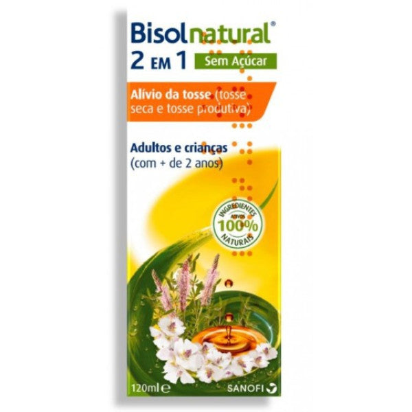 Bisolnatural 2em1 x120ml Xarope s/Açucar