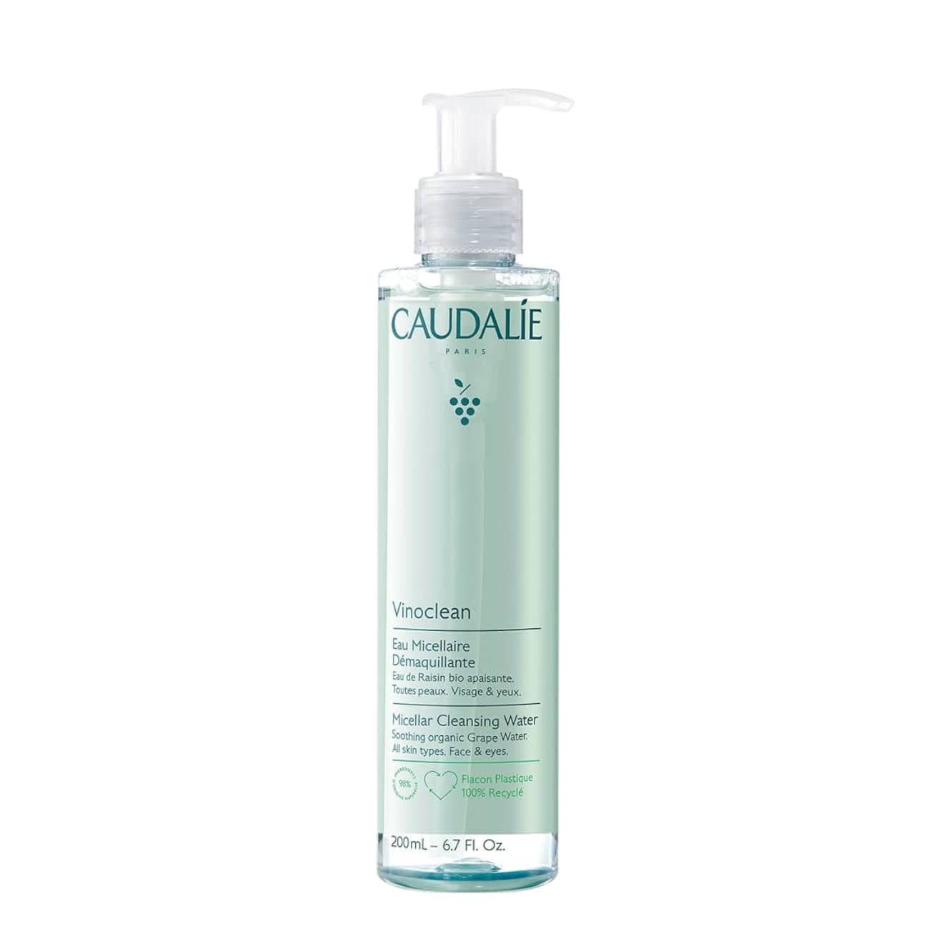 Caudalie Vinoclean Água Micelar Desmaquilhante Uva - 100 mL