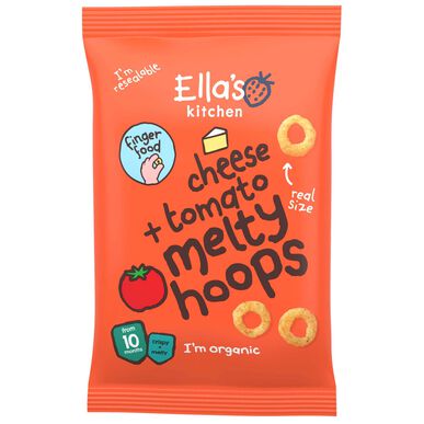 Ella's Kitchen – Argolas de Tomate e Queijo Bio +10m 20g