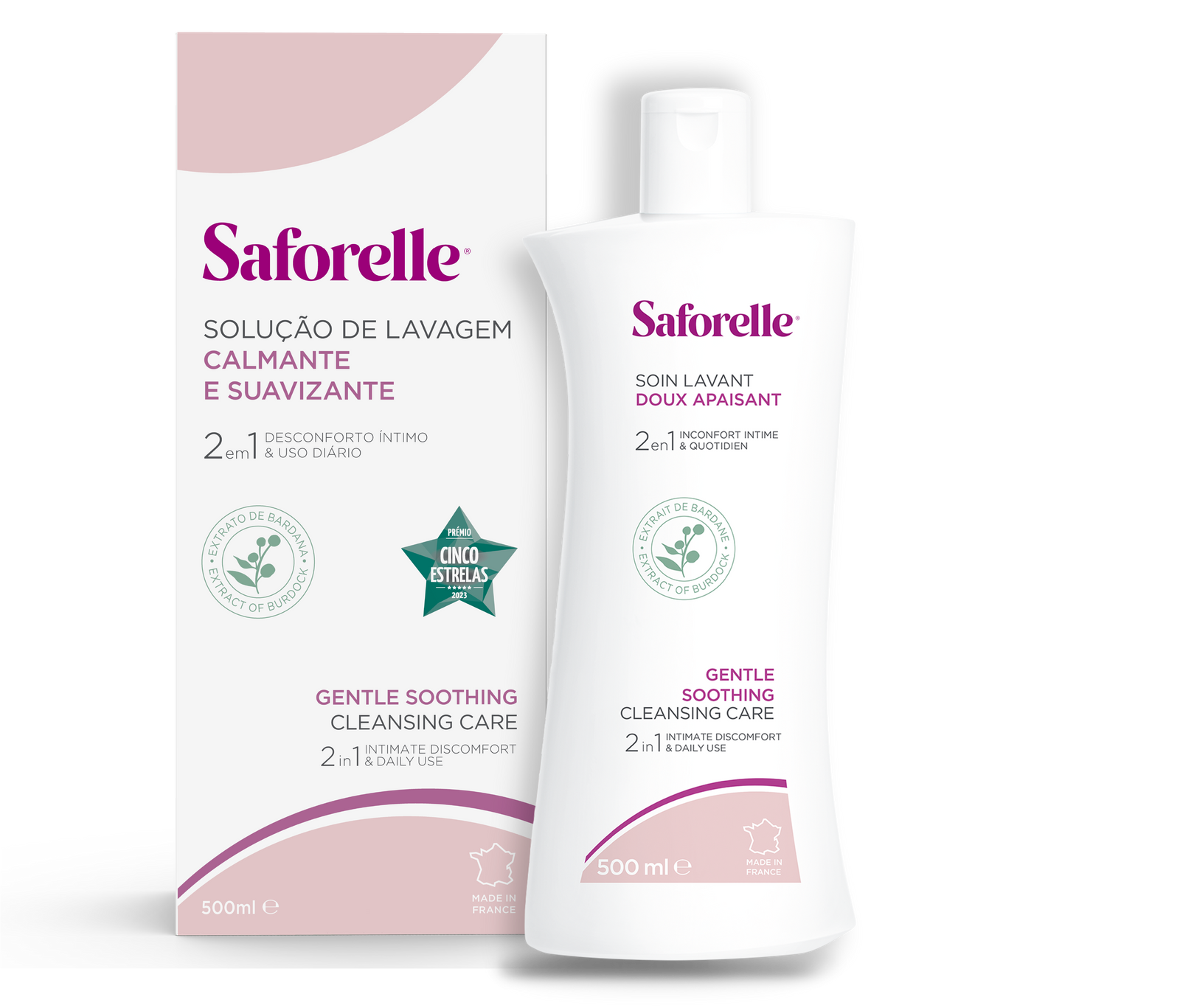 Saforelle Solução de Lavagem 500mL