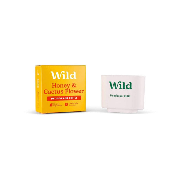 Wild Desodorizante Natural Recarga - Mel e Flor de Cacto 40g