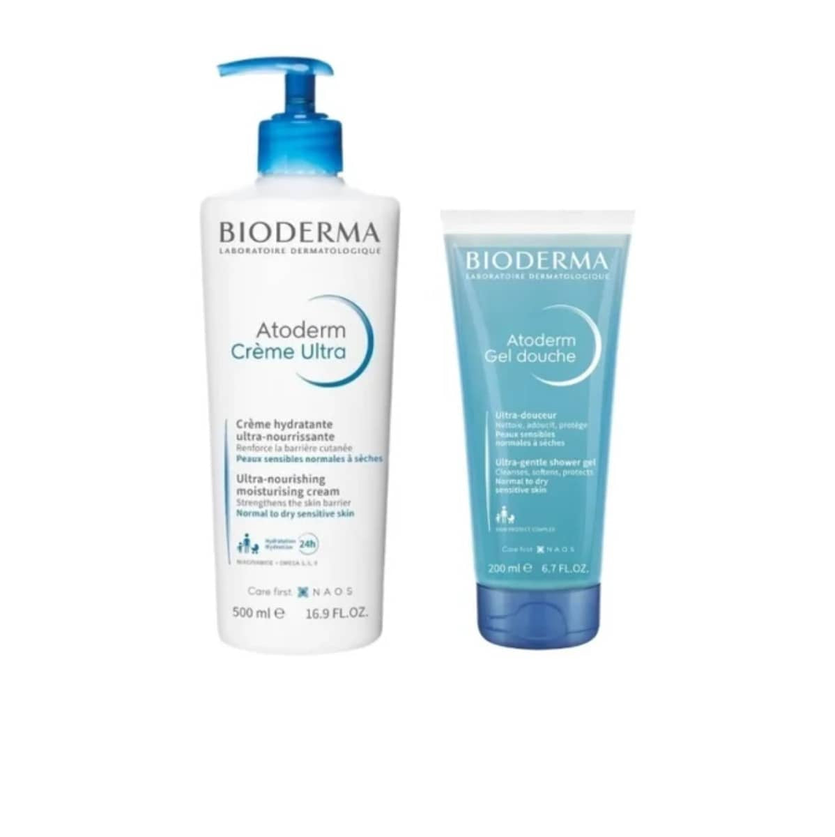 Atoderm Crema Ultra 500ml + Atoderm Gel de Ducha 200ml