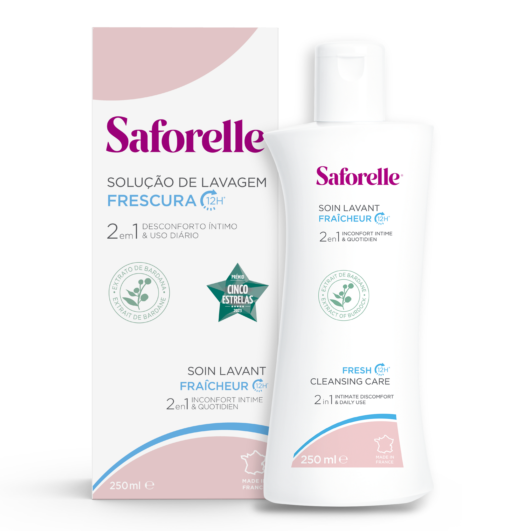 Saforelle Solução de Lavagem Frescura 250mL