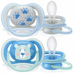 Philips Avent Ultra Air Deco Chupeta 6-18M Boy x2