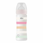 Chicco Biberão Well Being Fluxo Médio Rosa 250ml