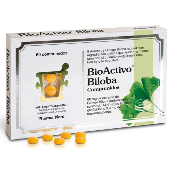 Bioactivo Biloba 60mg Comprimidos x 60