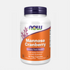 Mannose e Cranberry (90 caps) | Now Foods