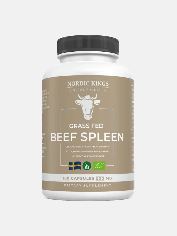 nordic-kings-grass-fed-beef-spleen-bio-180-capsules-7350133600152