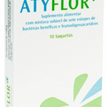 Atyflor 10 saquetas – suplemento simbiótico para flora intestinal e saúde digestiva