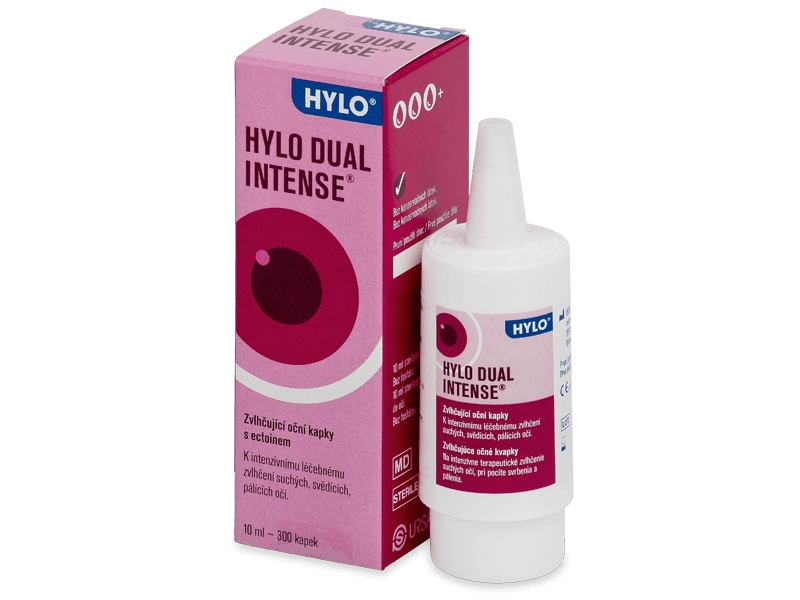 Hylo Dual Intense Colirio Lubrificante Olho Seco 10ml