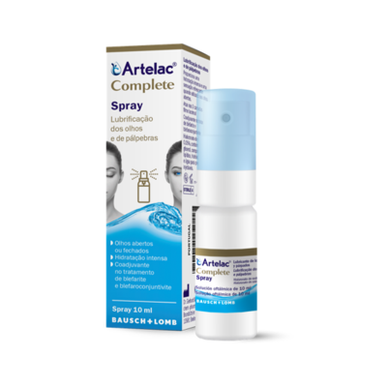 Artelac Complete Spray Lubrificante Olhos/Palpebras 10ml