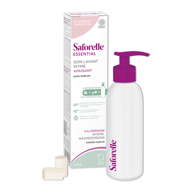 SAFORELLE ESSENTIAL KIT BARRA X 2 + FRASCO