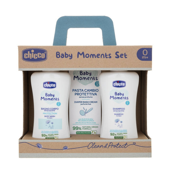 CHICCO BABYMOMENT CLEAN&PROTECT crema para el cambio de pañal