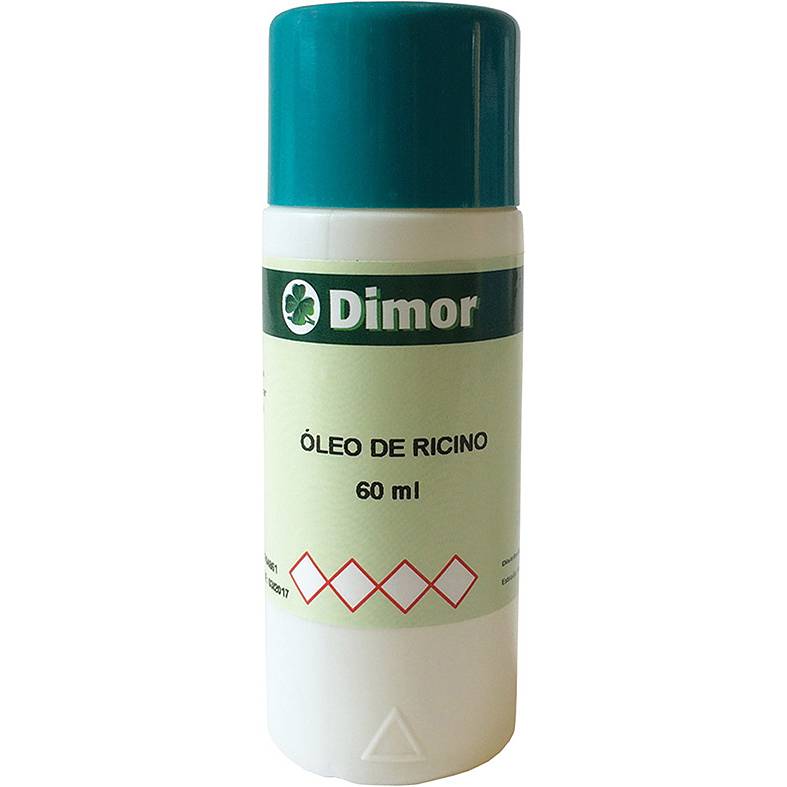 Oleo Ricino Frasco 60ml Dimor