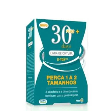 30 Days Plus Linha de Cintura D-Tox x 120 comprimidos