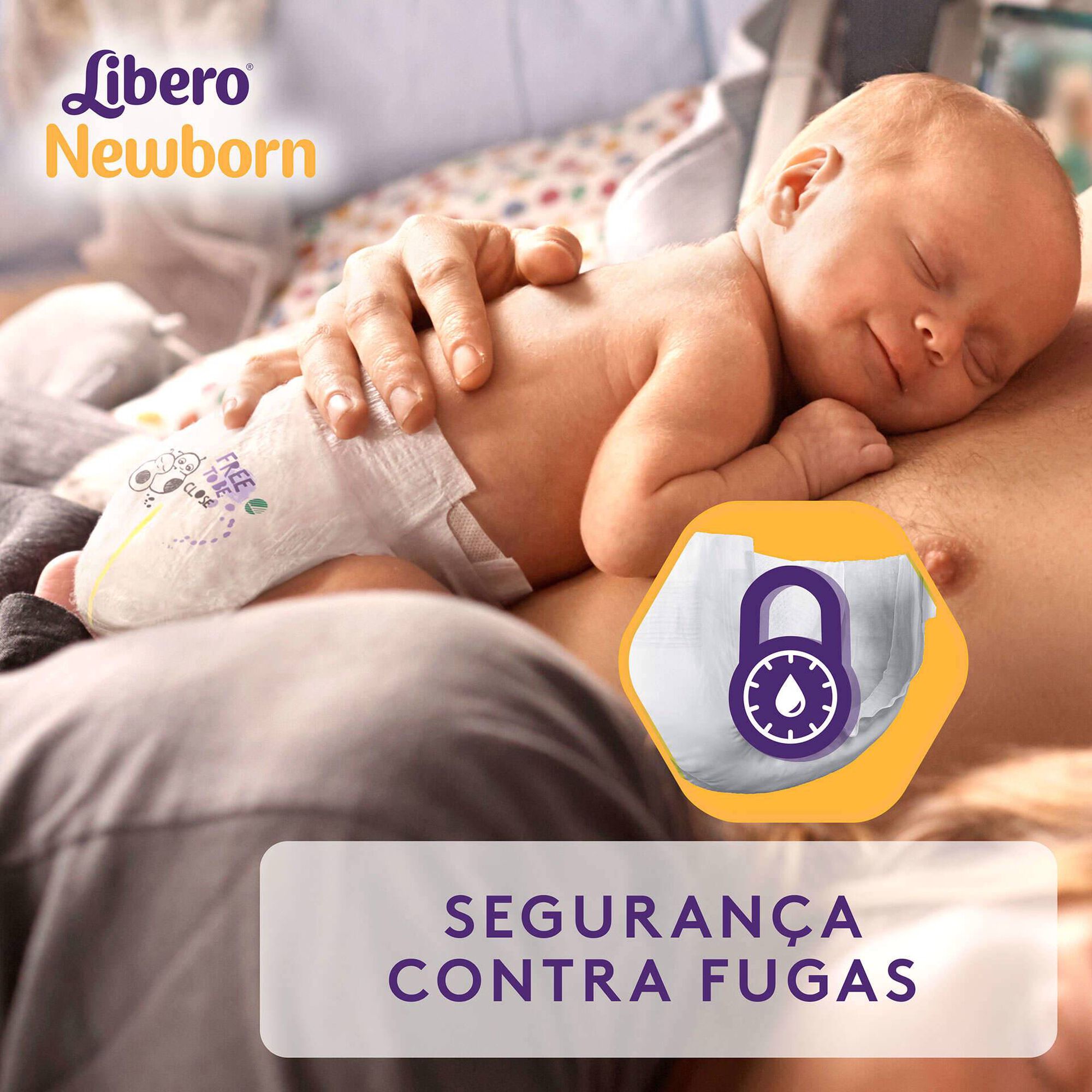 Libero Newborn T2 3-6 Kg 34 unid