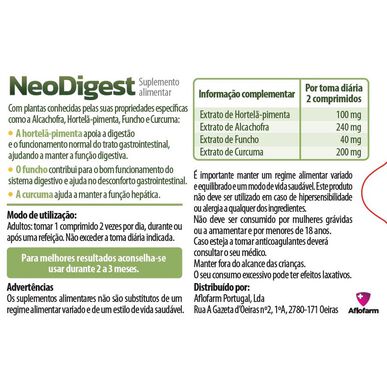 NeoDigest x 40 comprimidos (-2€ desconto)