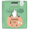 MOOMIN BABY FRALDA TAM 3 x 48 FRALDAS