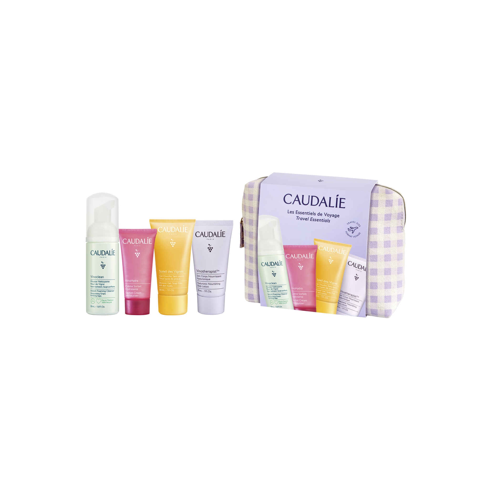 CAUDALIE VINOHYDRA KIT VIAGEM VERÃO 25