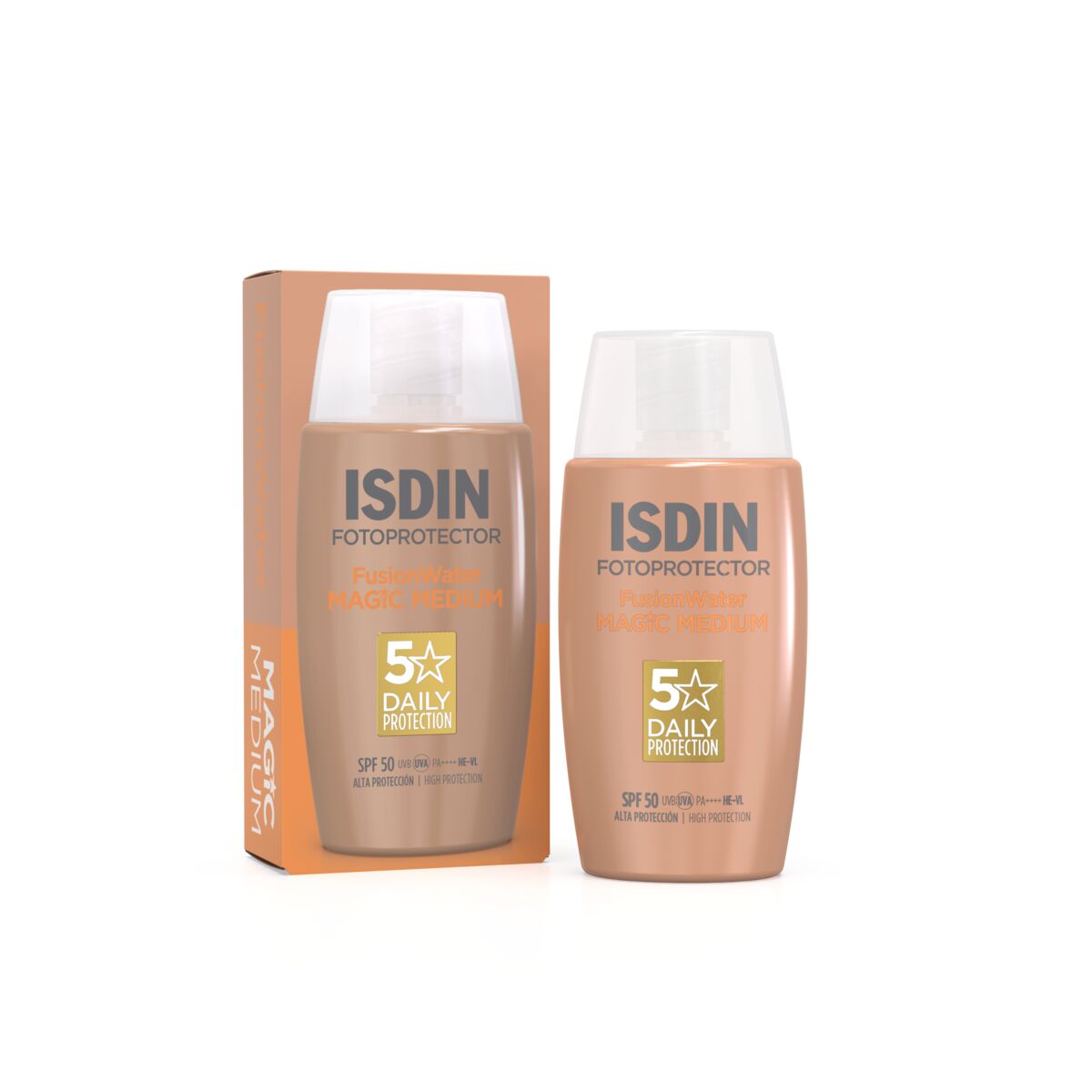 ISDIN Fotoprotector Fusion Water Color Magic Medium SPF50 50m
