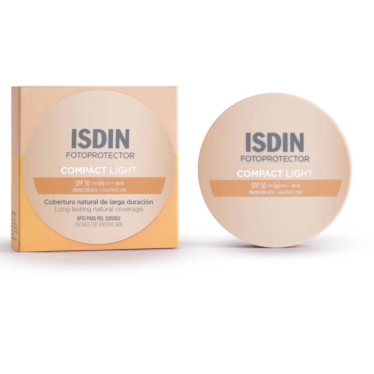 ISDIN Fotoprotetor Compact SPF50+ Cor Clara 10g
