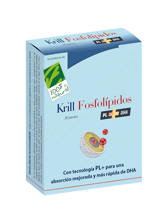 Krill Fosfolípidos x 30 cápsulas - Cien Por Cien