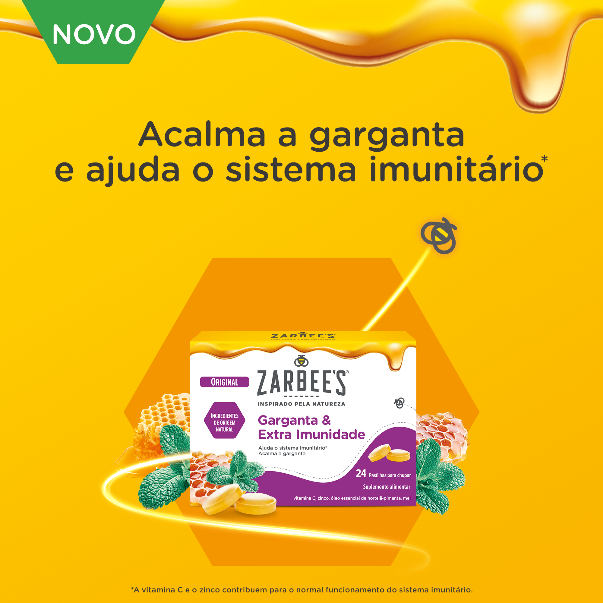 ZARBEE'S GARGANTA&EXTRA IMUNIDAD PSTX24