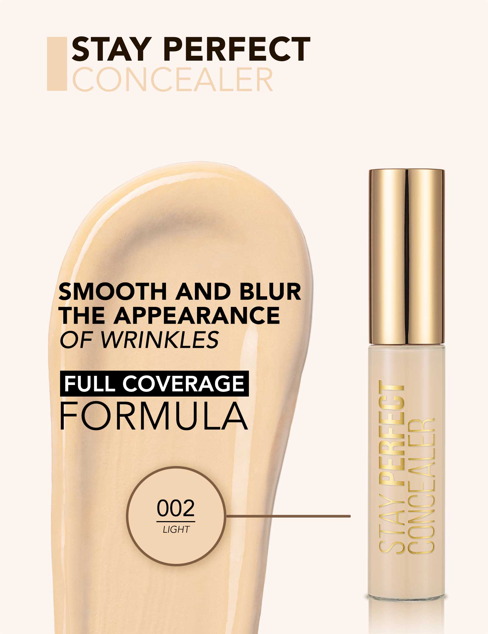Flormar Concealer Stay Perfect 002