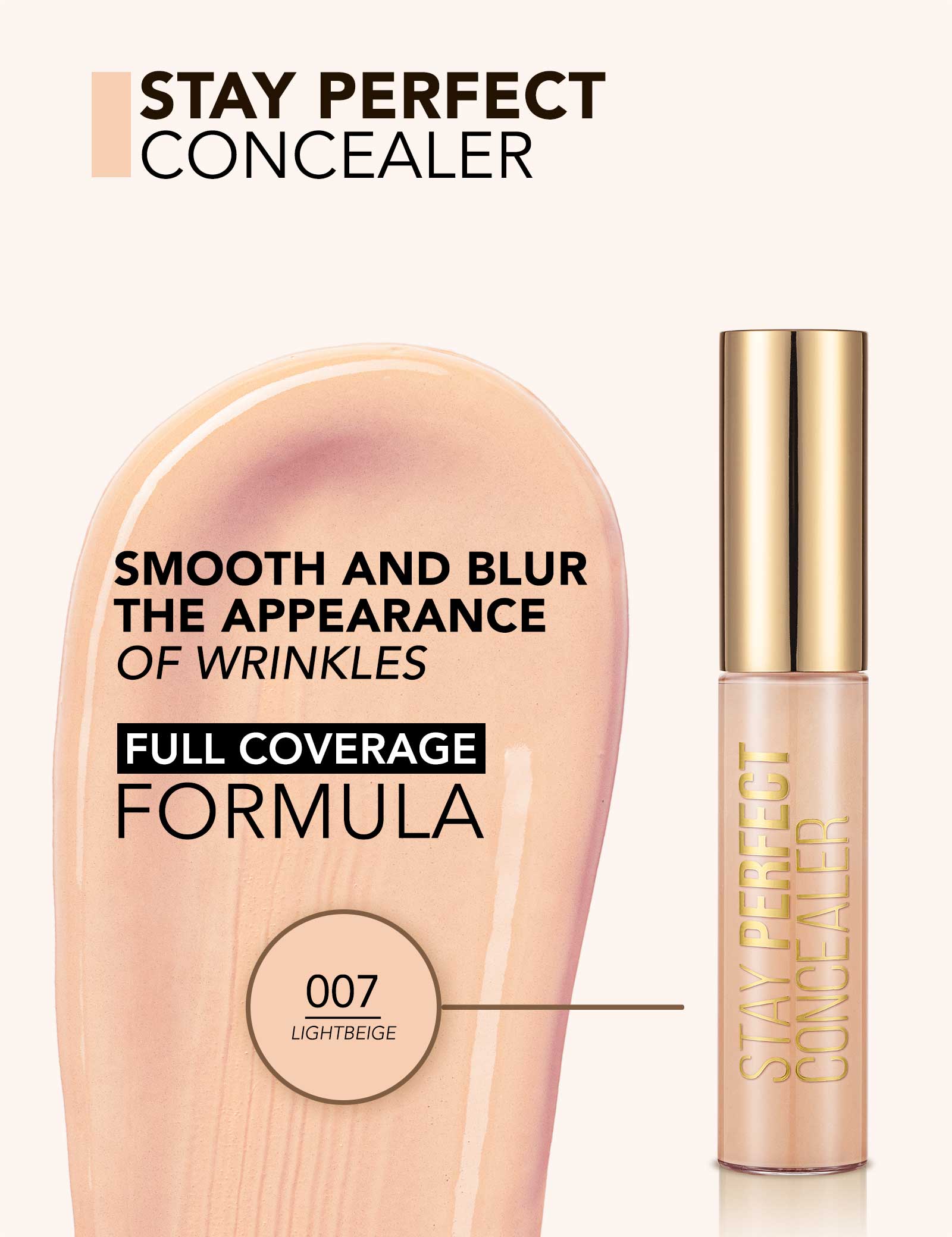 Flormar Concealer Stay Perfect 007