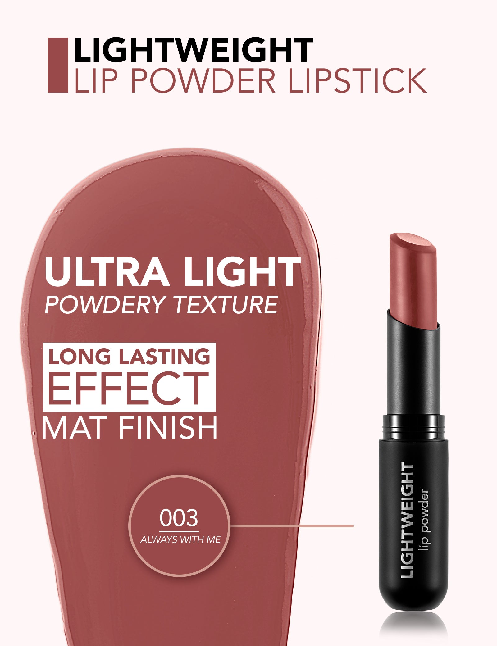 Flormar Lpw Lightweight Lipstick 003