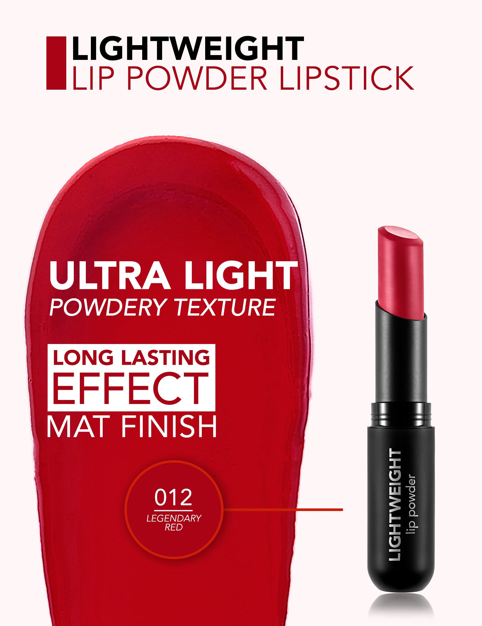 Flormar Lpw Lightweight Lipstick 012