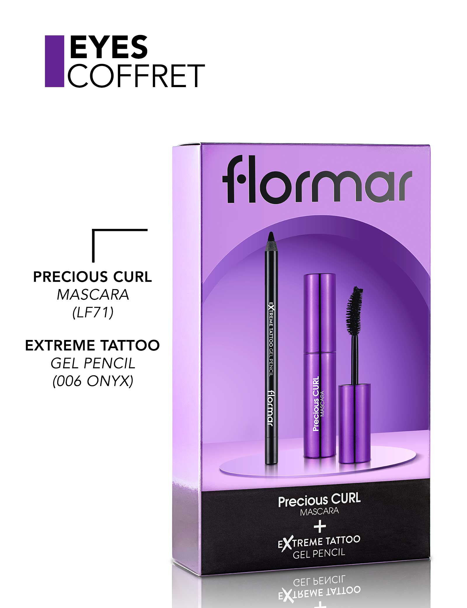 Flormar Eyes Coffret (P.Curl & Ext. Tattoo)