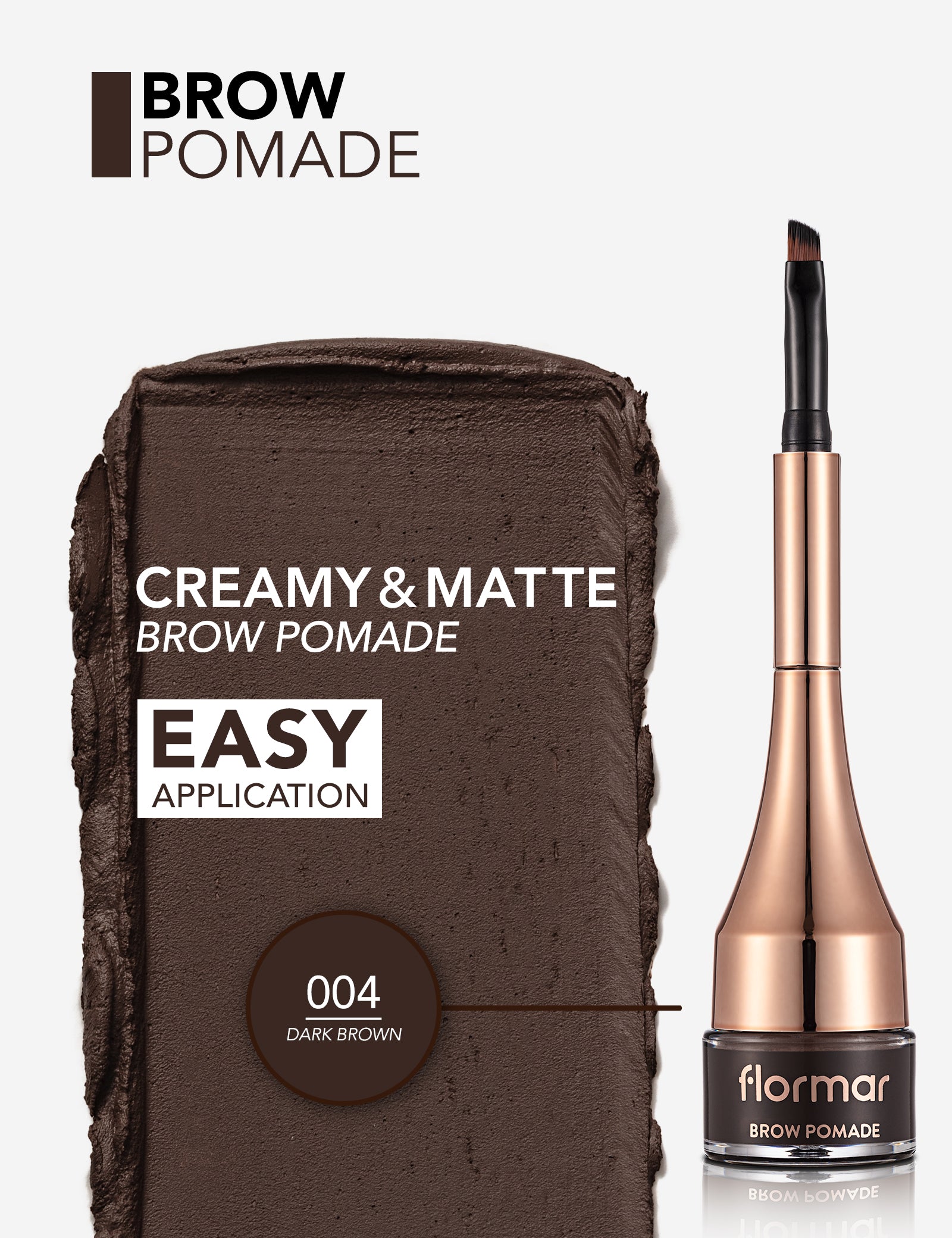 Flormar Brow Pomade 04 Dark Brown