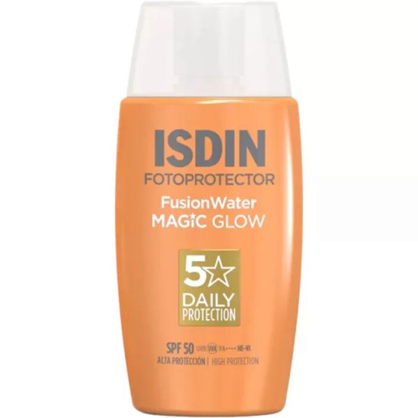 Protetor Solar Isdin Fotoprotector FusionWater Magic Glow SPF50 50ml