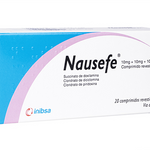 Nausefe 10/10/10 mg x 20 Comprimidos Revestidos