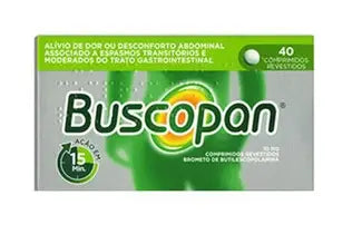 Buscopan 10 mg 40 comprimidos – medicamento para alívio da dor e cólicas abdominais