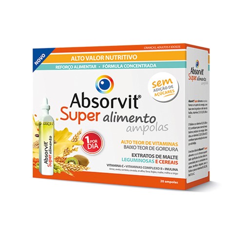 Absorvit Super Alimento Ampolas 20x15ml