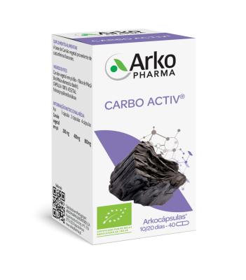 Arkocapsulas Carbo Activ BIO x 40 Caps