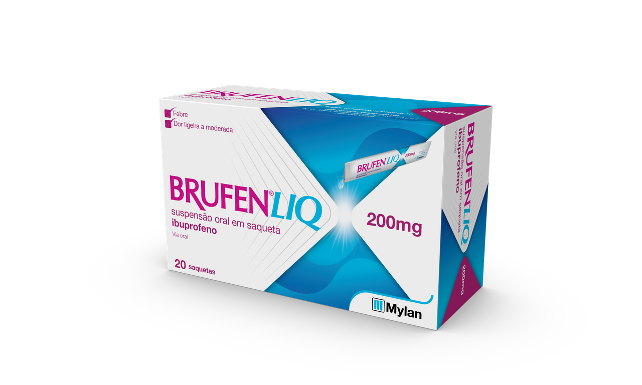 Brufen Liq 200 Mg 20 Saquetas