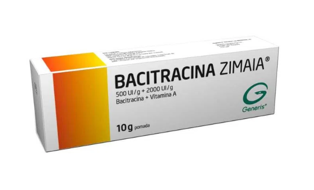 Bacitracina Zimaia 500 U.I./g + 2000 U.I./g – pomada antibiótica para infeções da pele
