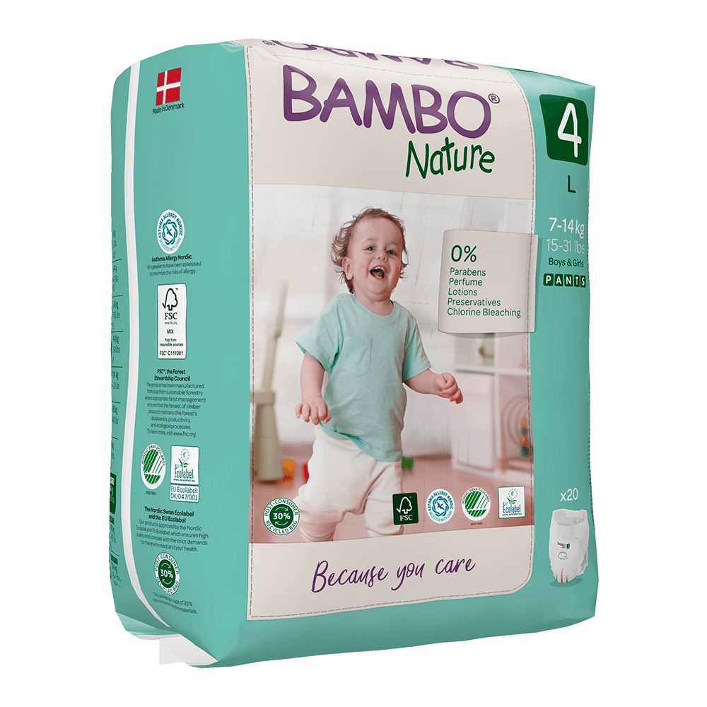 Bambo Nature Pants 4 L 7-14 Kg X20