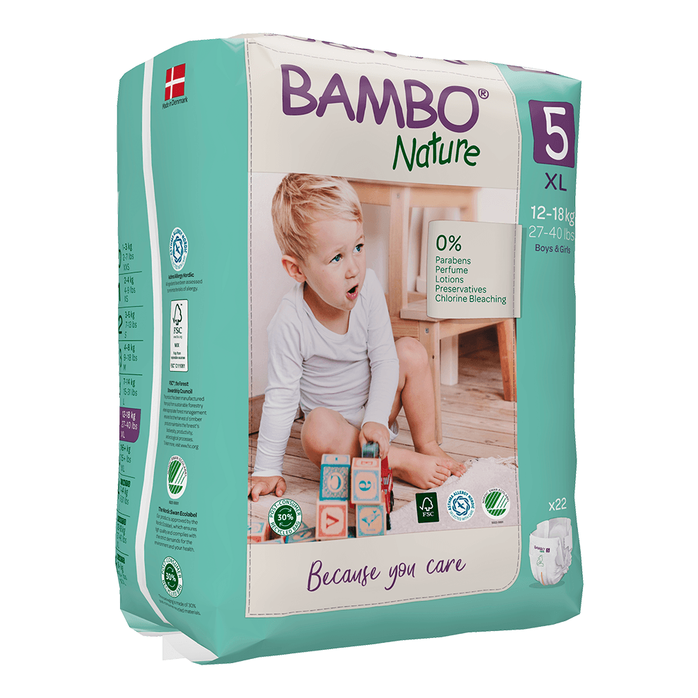 Bambo Nature 5 XL 12-18 Kg X22