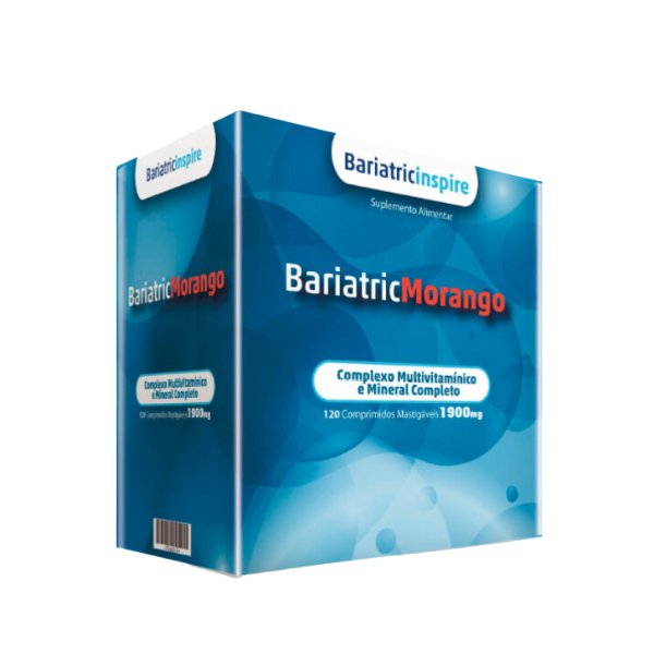 BariatricMorango 120 Comprimidos Mastigáveis
