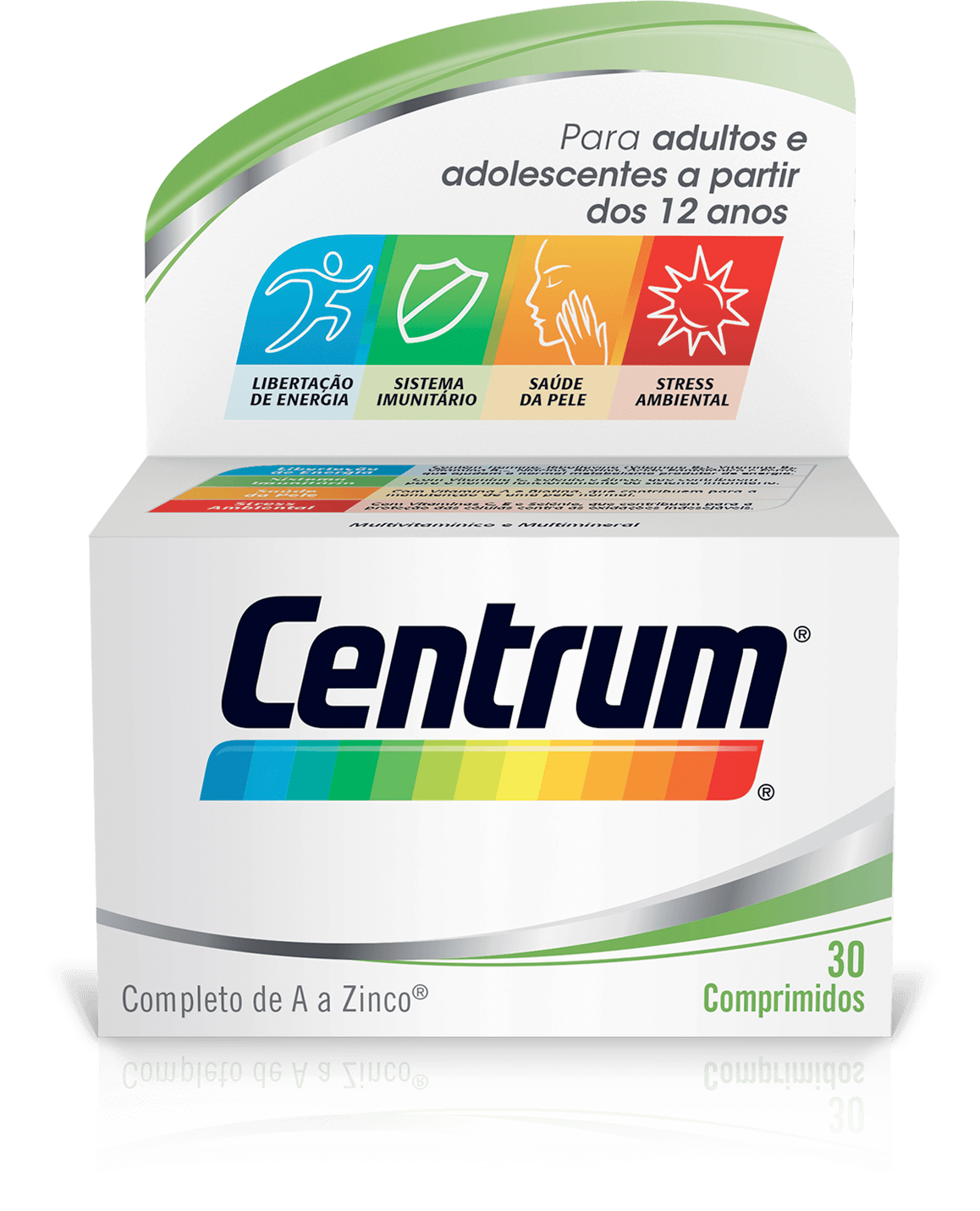 Centrum Multivitamínico com Luteína – suplemento diário com vitaminas e minerais